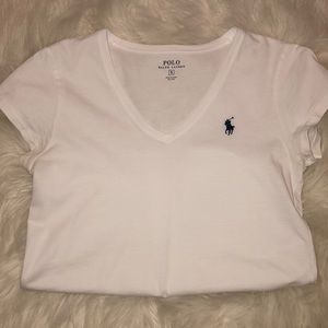 White polo top